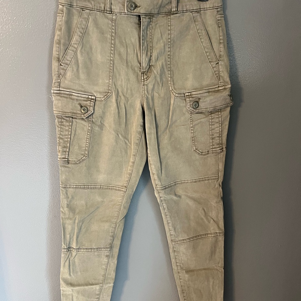 American Eagle Outfitters Skinny Cargo Pants - Olive